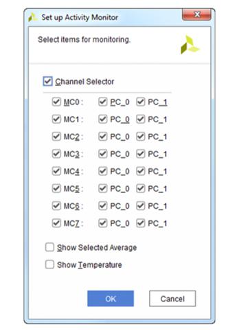 hbm monitor activity set-up window hbm monitor activity set-up window