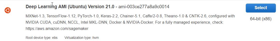 deep-learning-ami deep-learning-ami