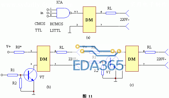 多敏固态控制器与其它集成电路配接
