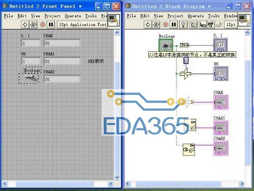 labview的数据类型----BOOLEAN AND BOOLEAN ARRAY