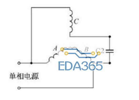 380V三相电机改成220V单相电机方法