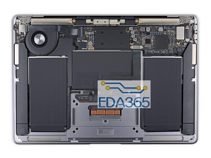 M1系列MacBook Air和Pro最详细拆解，区别在哪里-EDA365