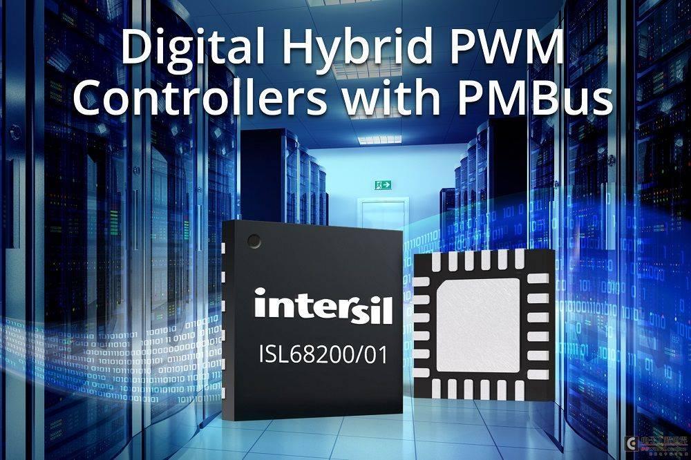 Intersil推出带PMBus接口的数字混合PWM控制器