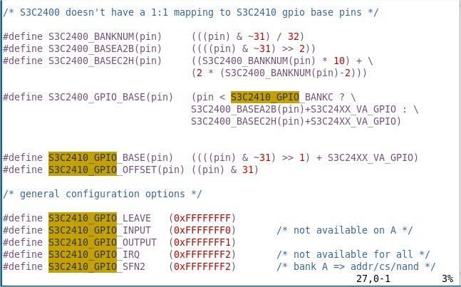 s3c2410_gpio_cfgpin()函数