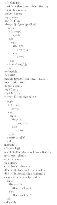 基于FPGA的小数分频器的实现