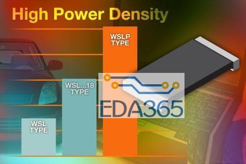 Vishay推出采用紧凑 0805 封装的 0.5W 检流电阻