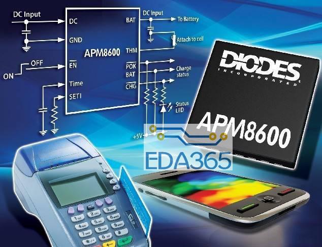 APM860x锂电池充电器IC【Diodes】
