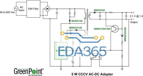 5W AC-DC适配器GreenPoint设计