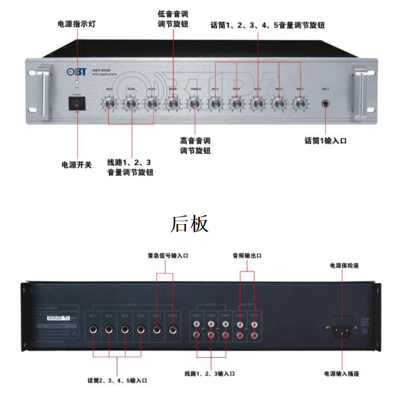 前置放大器的作用及电路图