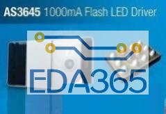 奥地利微电子推出AS3645电感型闪光灯驱动器可驱动高达1000mA的电流