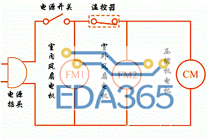 空调控制电路图解